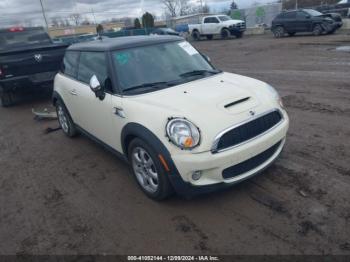  Salvage MINI Cooper S