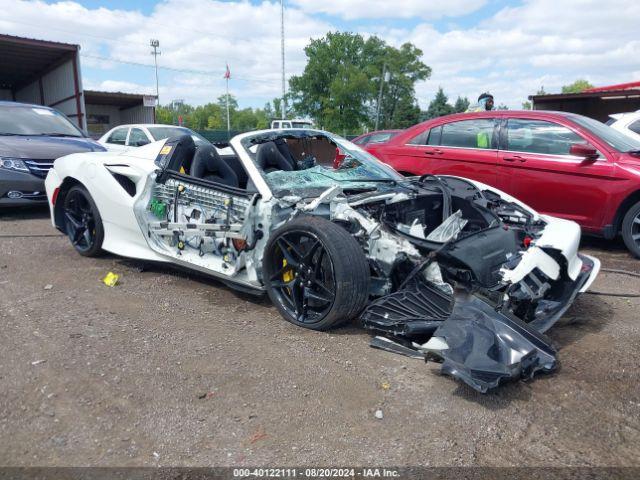  Salvage Ferrari F8 Spider