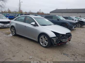  Salvage Chevrolet Cruze