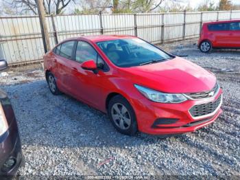  Salvage Chevrolet Cruze