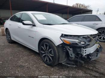  Salvage Chevrolet Malibu