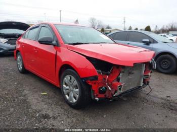  Salvage Chevrolet Cruze