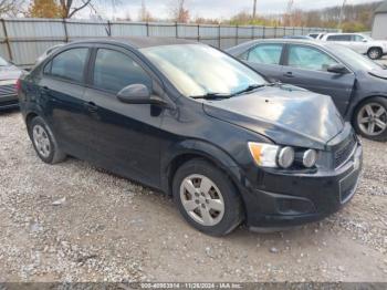  Salvage Chevrolet Sonic