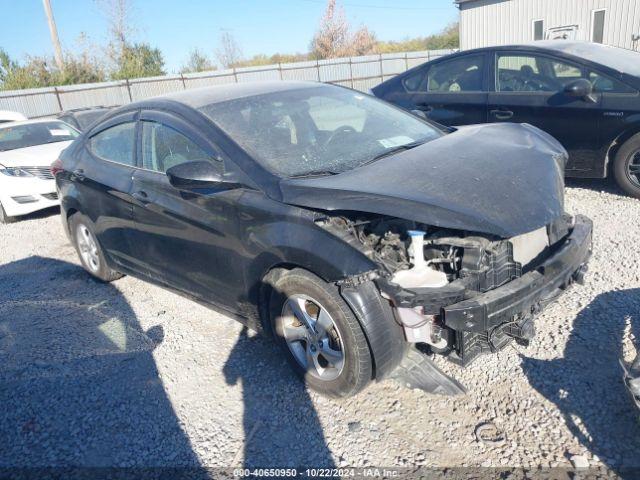  Salvage Hyundai ELANTRA