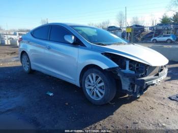  Salvage Hyundai ELANTRA