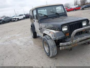  Salvage Jeep Wrangler