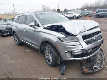  Salvage Lincoln Nautilus