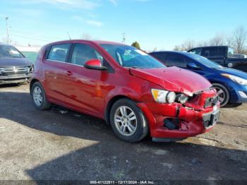  Salvage Chevrolet Sonic