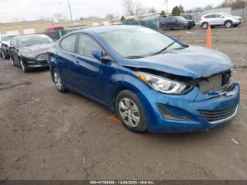  Salvage Hyundai ELANTRA