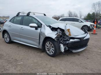  Salvage Toyota Corolla