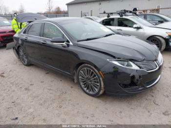  Salvage Lincoln MKZ Hybrid