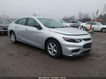  Salvage Chevrolet Malibu