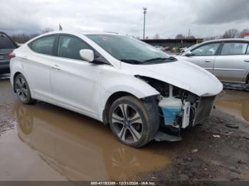  Salvage Hyundai ELANTRA