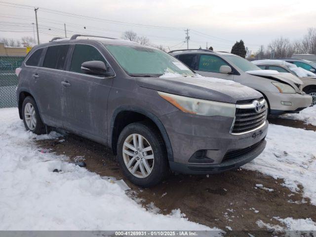  Salvage Toyota Highlander