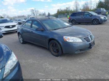  Salvage Pontiac G6