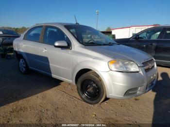  Salvage Chevrolet Aveo