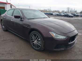  Salvage Maserati Ghibli