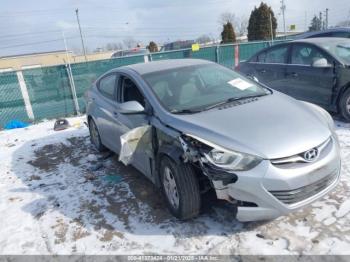  Salvage Hyundai ELANTRA