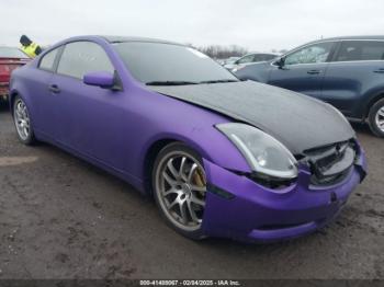  Salvage INFINITI G35