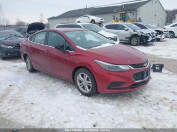  Salvage Chevrolet Cruze