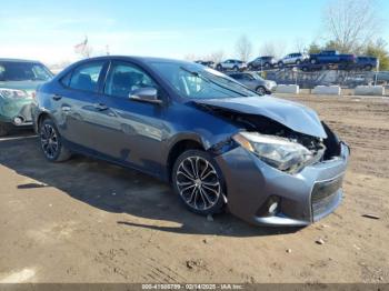  Salvage Toyota Corolla