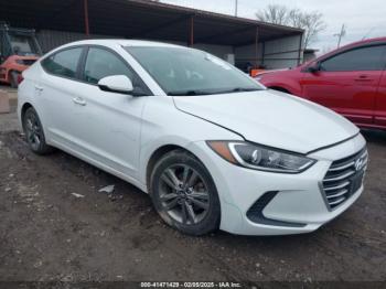  Salvage Hyundai ELANTRA