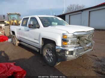  Salvage Chevrolet Silverado 2500