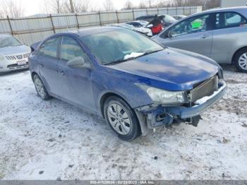  Salvage Chevrolet Cruze