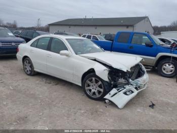  Salvage Mercedes-Benz E-Class