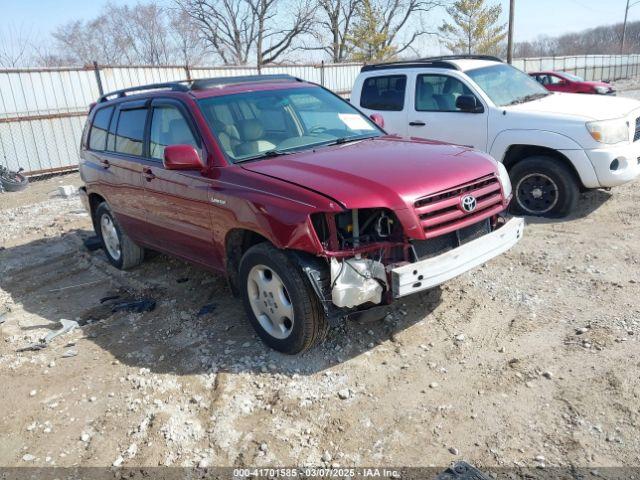  Salvage Toyota Highlander