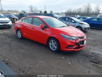  Salvage Chevrolet Cruze