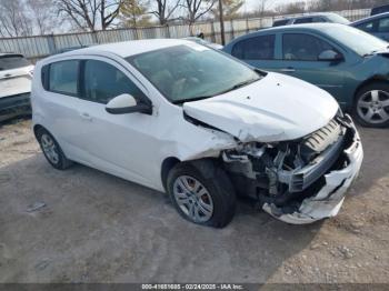  Salvage Chevrolet Sonic