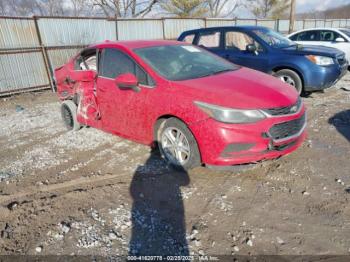  Salvage Chevrolet Cruze