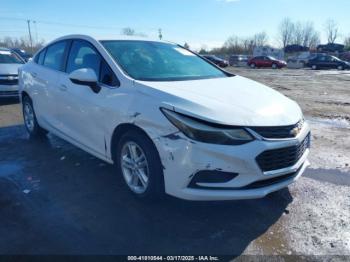  Salvage Chevrolet Cruze