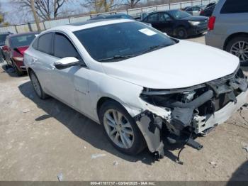  Salvage Chevrolet Malibu