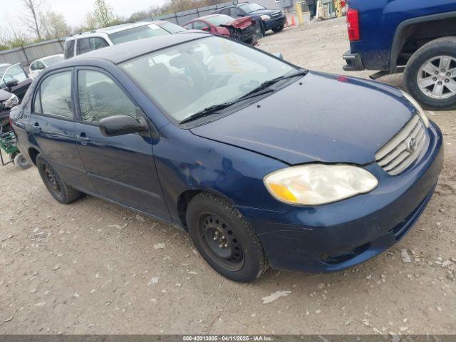  Salvage Toyota Corolla