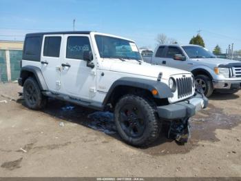  Salvage Jeep Wrangler