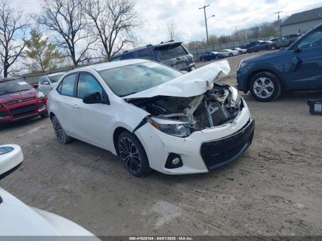  Salvage Toyota Corolla