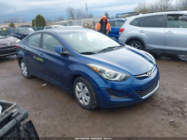  Salvage Hyundai ELANTRA