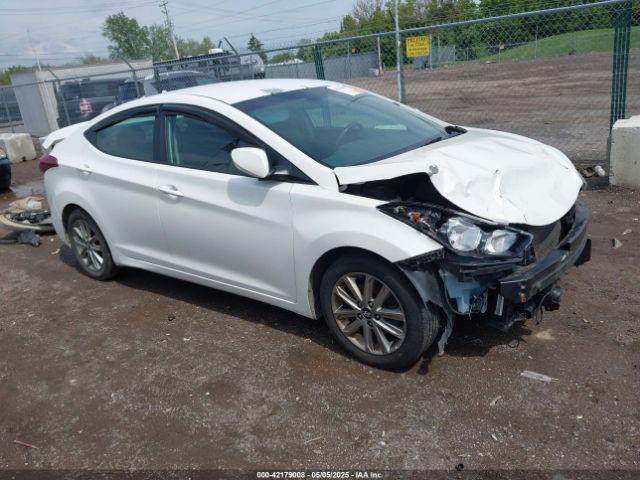  Salvage Hyundai ELANTRA