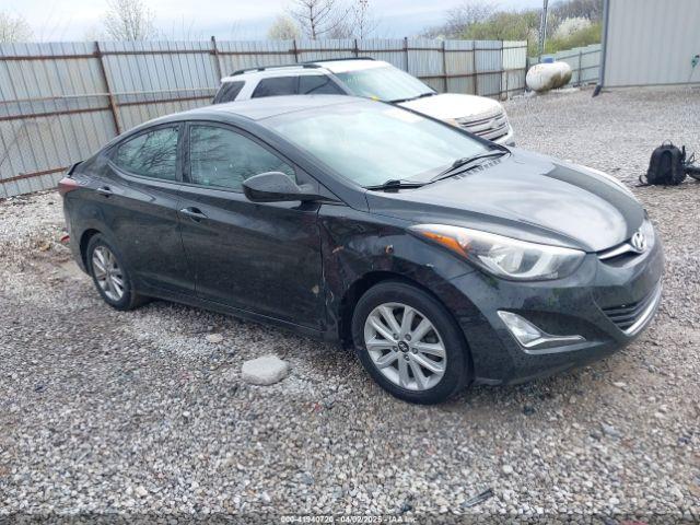  Salvage Hyundai ELANTRA