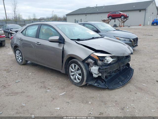  Salvage Toyota Corolla