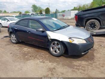  Salvage Pontiac G6