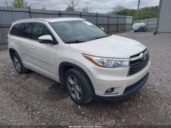  Salvage Toyota Highlander