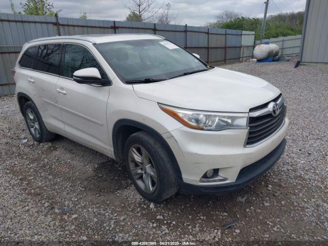  Salvage Toyota Highlander
