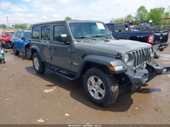  Salvage Jeep Wrangler