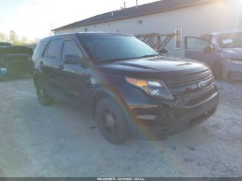  Salvage Ford Police Interceptor