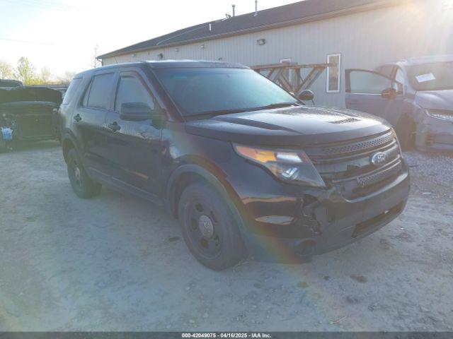  Salvage Ford Police Interceptor