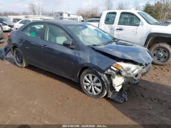  Salvage Toyota Corolla
