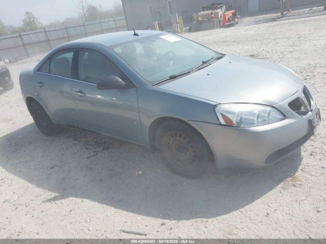  Salvage Pontiac G6